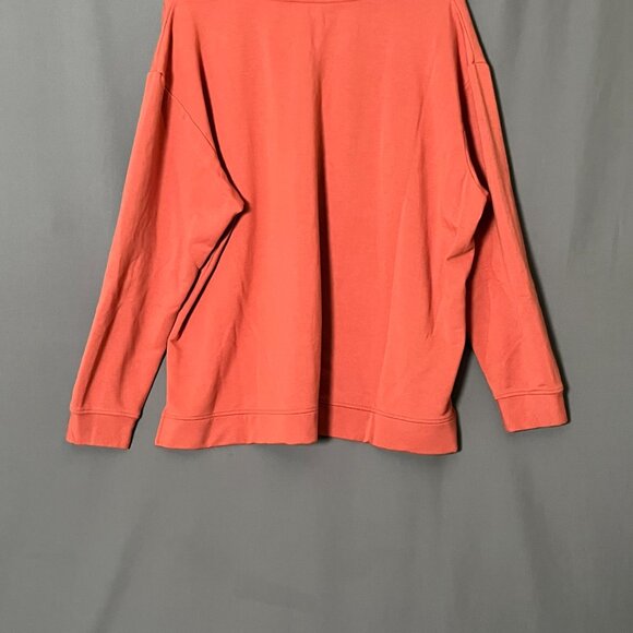 Orvis Women’s XXL Rust V-Neck Pullover Sweater - Picture 4 of 7